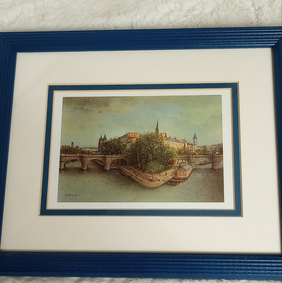 Dolores Smith fine art batik Shiglion frame art - Picture 1 of 8